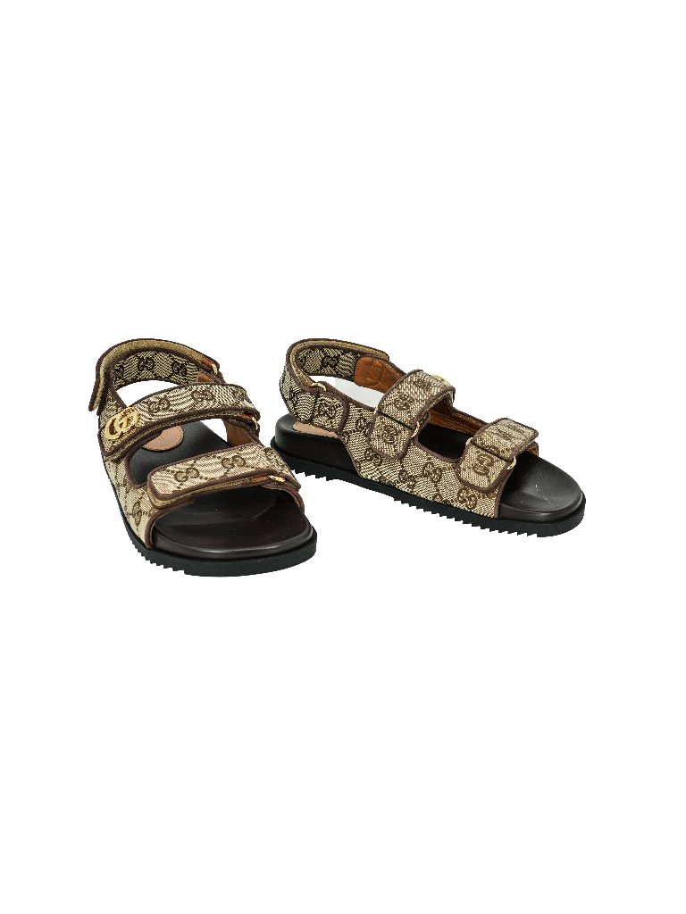 Gucci 771575 Double G Original Gg Sandals